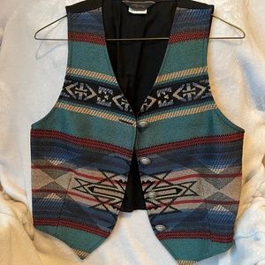 Roper Aztec Western Tapestry Vest